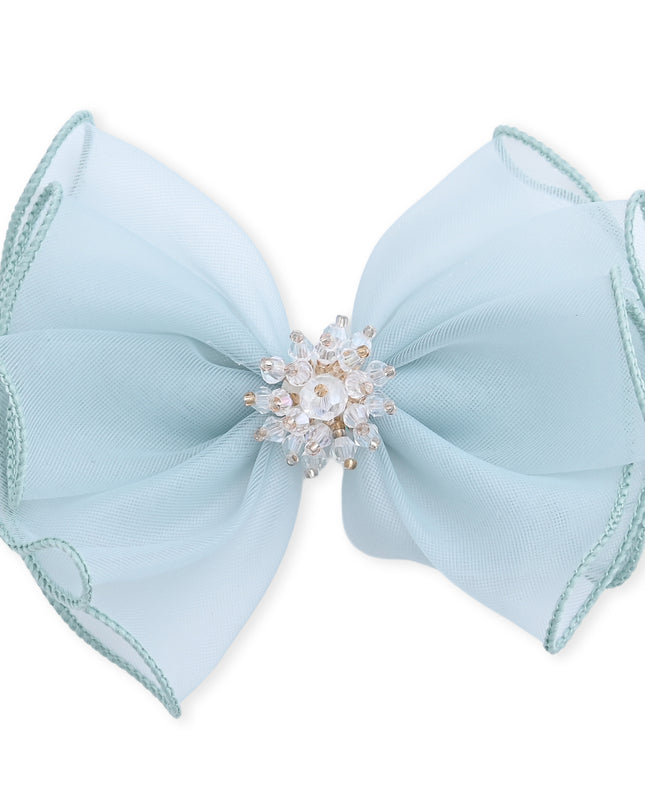 kids atelier mimi tutu Multicolor Pearl Cluster Bow Clip Set