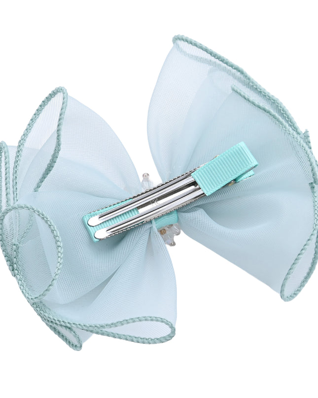 kids atelier mimi tutu Multicolor Pearl Cluster Bow Clip Set