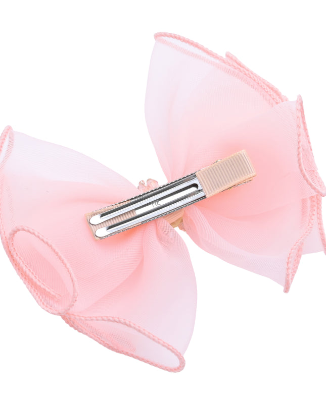 kids atelier mimi tutu Multicolor Pearl Cluster Bow Clip Set