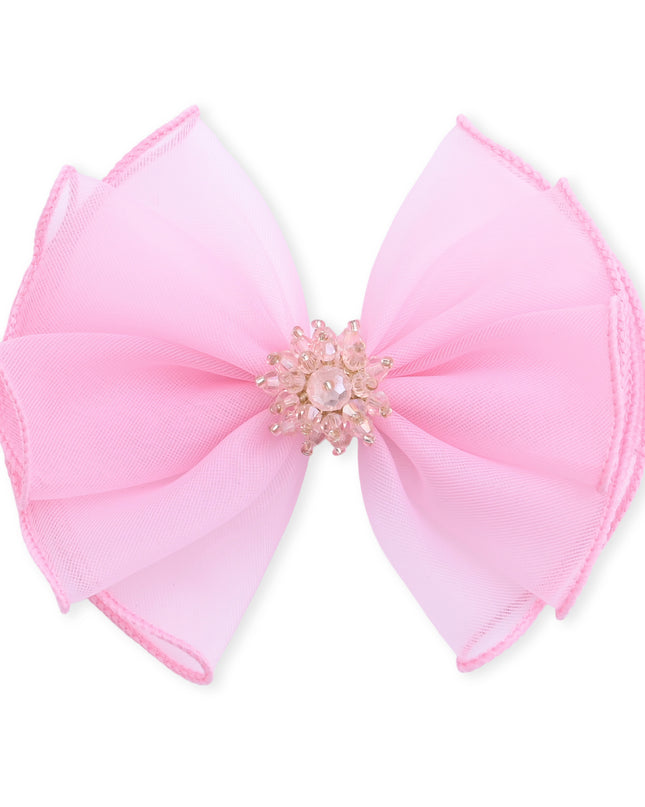 kids atelier mimi tutu Multicolor Pearl Cluster Bow Clip Set