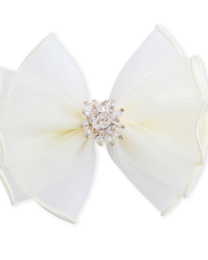 kids atelier mimi tutu Multicolor Pearl Cluster Bow Clip Set
