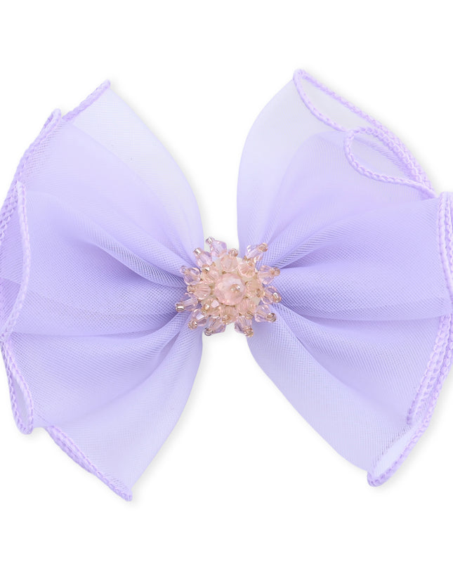 kids atelier mimi tutu Multicolor Pearl Cluster Bow Clip Set
