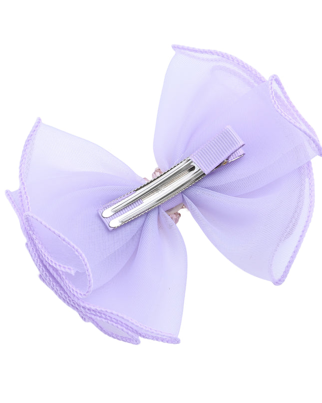 kids atelier mimi tutu Multicolor Pearl Cluster Bow Clip Set