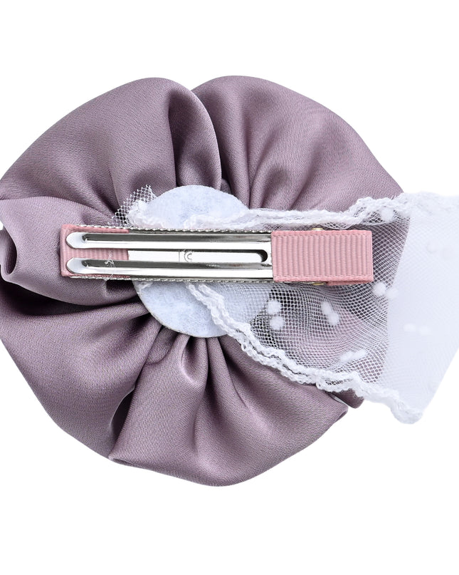 kids atelier mimi tutu Multicolor Bloom Hair Pin Trio