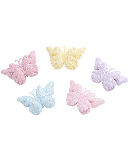kids atelier mimi tutu Glitter Butterfly Clip Set