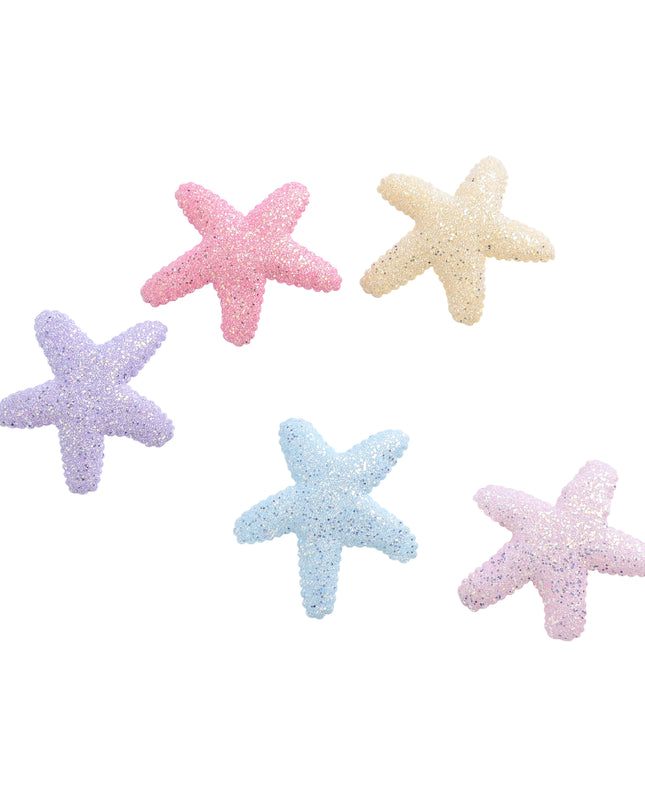 kids atelier mimi tutu Textured Starfish Hair Clip Set