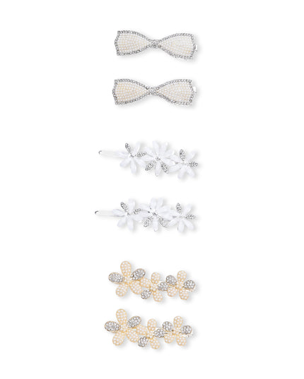 kids atelier mimi tutu Crystal Charm Hair Pin Trio