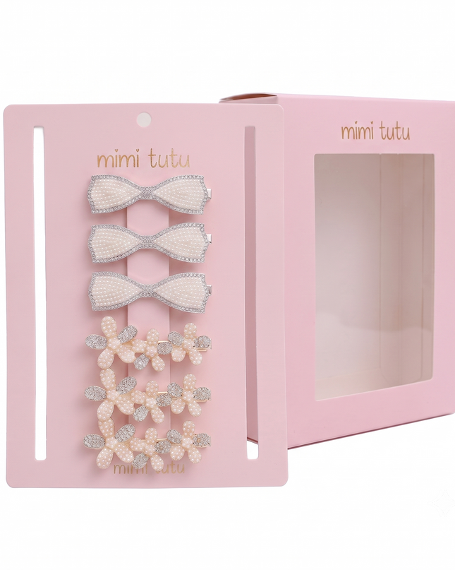 kids atelier mimi tutu Crystal Grace Hair Pin Trio