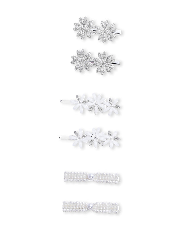 Kids atelier mimi tutu Crystal Flora Hair Pin Trio