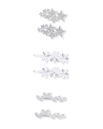 Kids atelier mimi tutu Crystal Star Hair Pin Trio