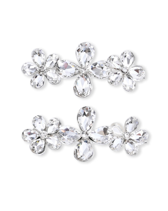kids atelier mimi tutu Crystal Bloom Hair Pin Trio