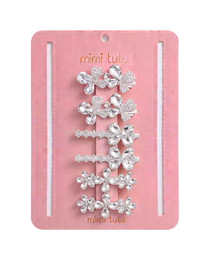 Kids atelier mimi tutu Crystal Aura Hair Pin Trio