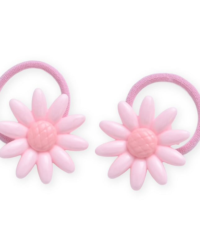 kids atelier mimi tutu Button & Flower Hair Tie Set