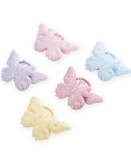 kids atelier mimi tutu Glitter Butterfly Hair Tie Set