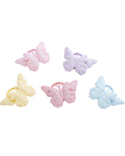 kids atelier mimi tutu Glitter Butterfly Hair Tie Set