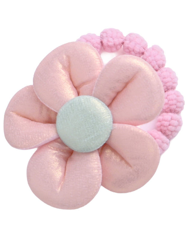 kids atelier mimi tutu Plush Flower Hair Tie Set