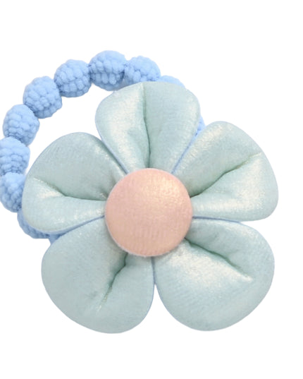 kids atelier mimi tutu Plush Flower Hair Tie Set