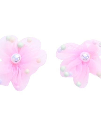 kids atelier mimi tutu Beaded Flower Hair Tie Set