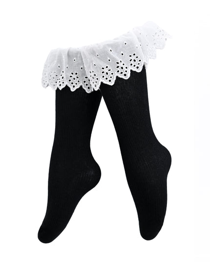 kids atelier mimi tutu White Trim Skirt Socks