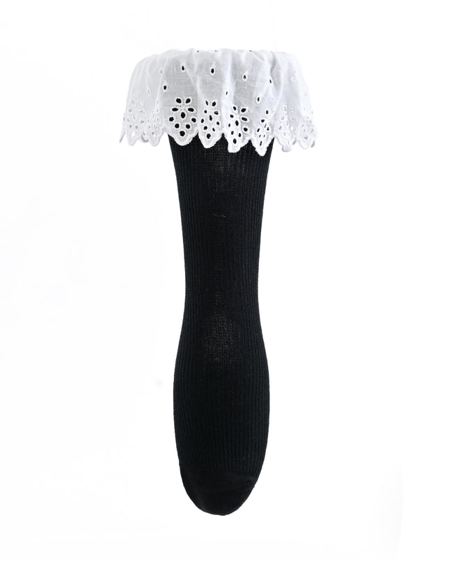 kids atelier mimi tutu White Trim Skirt Socks