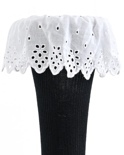kids atelier mimi tutu White Trim Skirt Socks