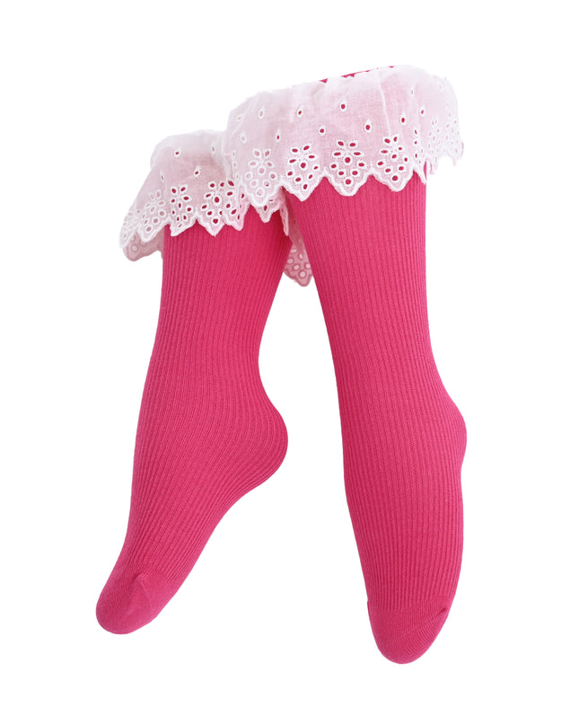 kids atelier mimi tutu White Trim Skirt Socks