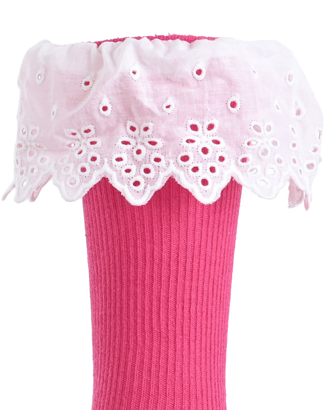 kids atelier mimi tutu White Trim Skirt Socks