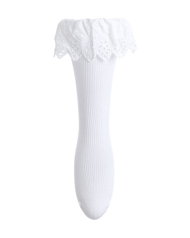 kids atelier mimi tutu White Trim Skirt Socks
