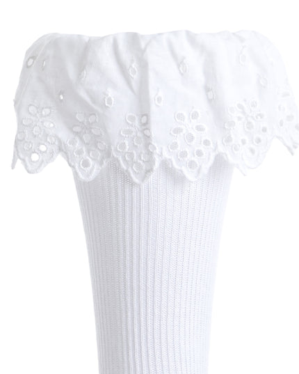 kids atelier mimi tutu White Trim Skirt Socks