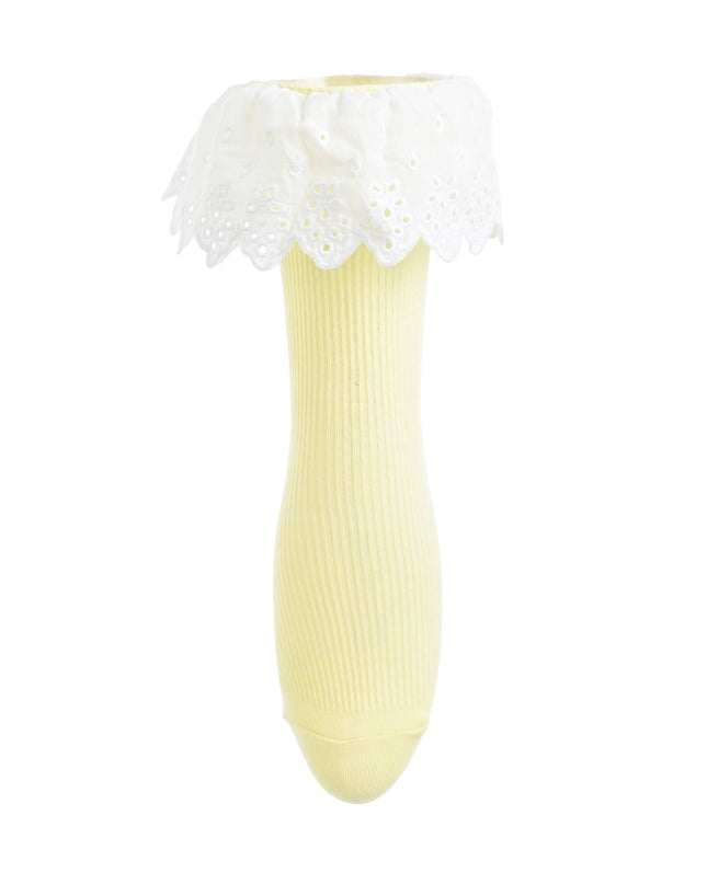 kids atelier mimi tutu White Trim Skirt Socks