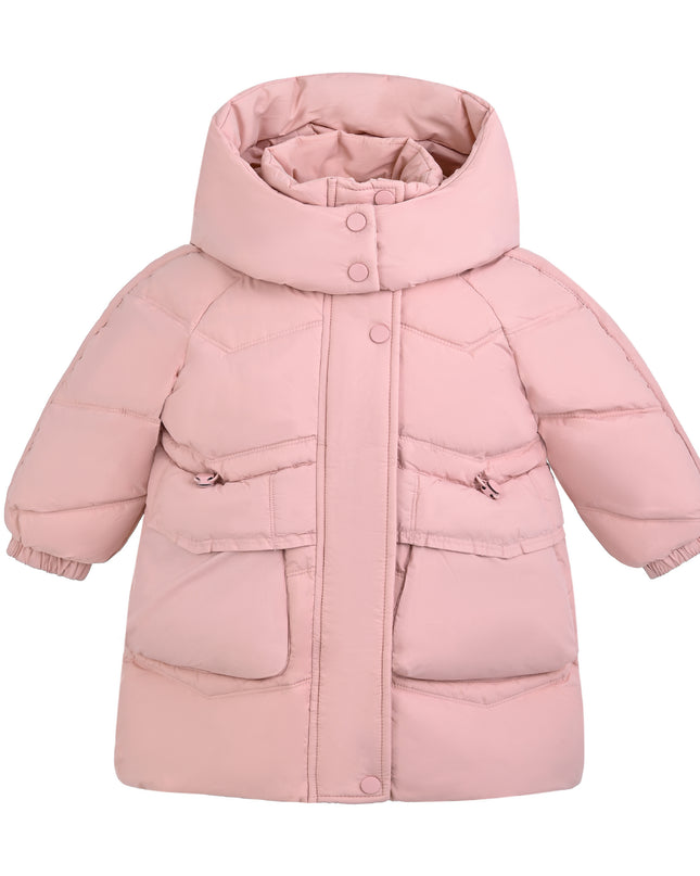 kids atelier mimi tutu Light Pink Puffer Jacket
