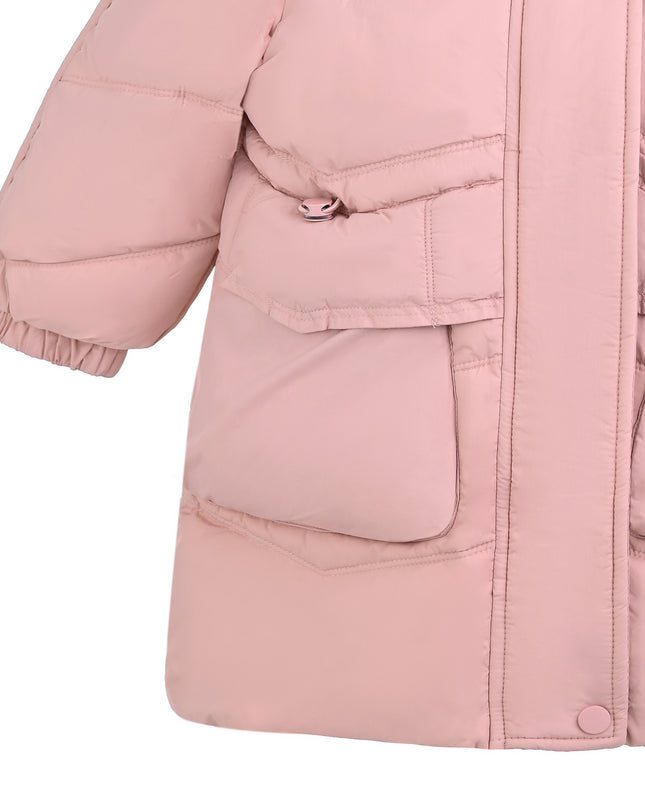 kids atelier mimi tutu Light Pink Puffer Jacket