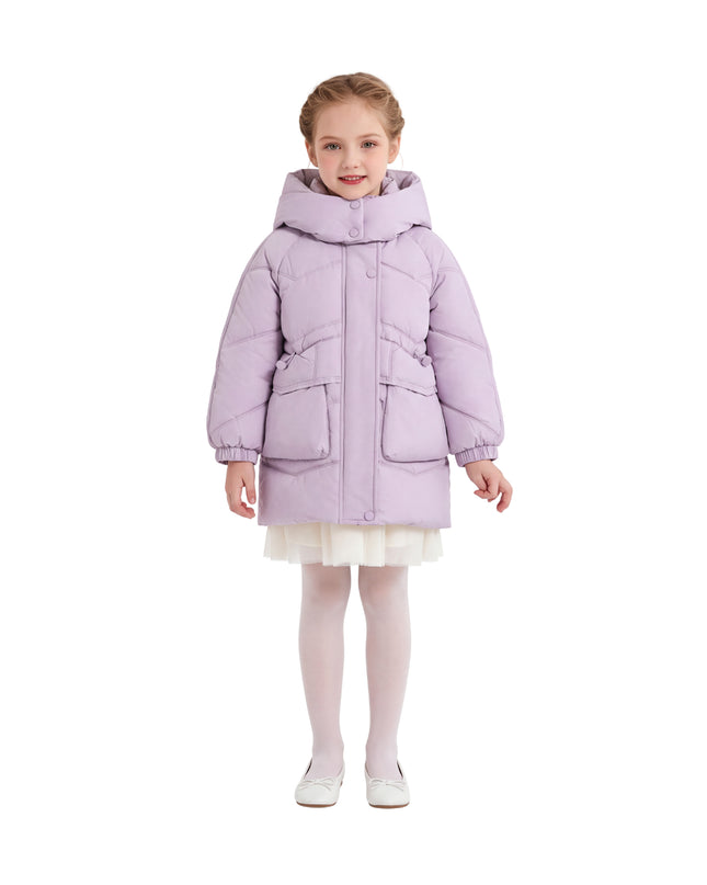 kids atelier mimi tutu Purple puffer jacket