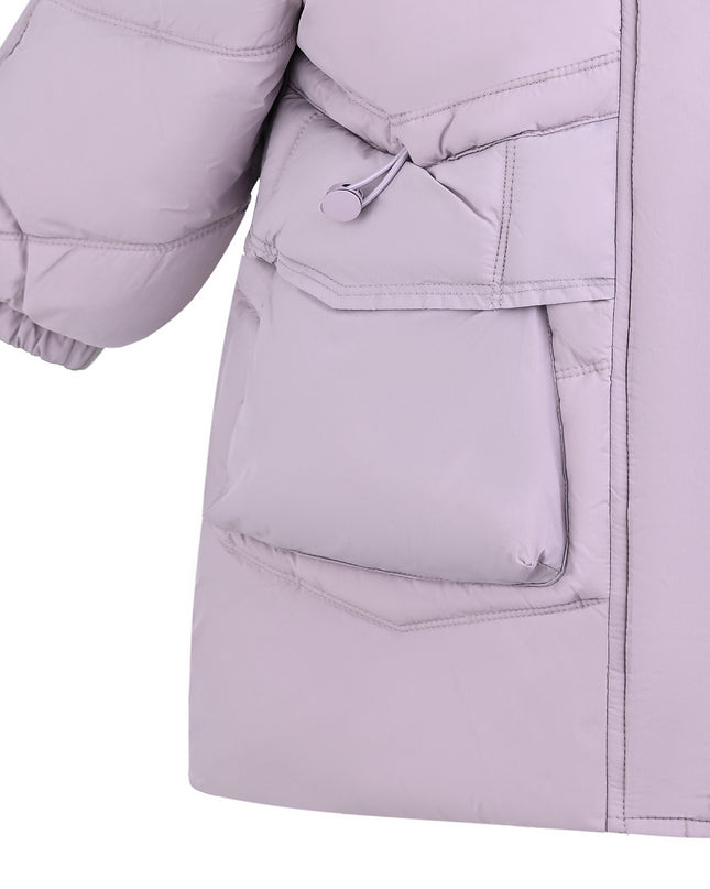 kids atelier mimi tutu Purple puffer jacket