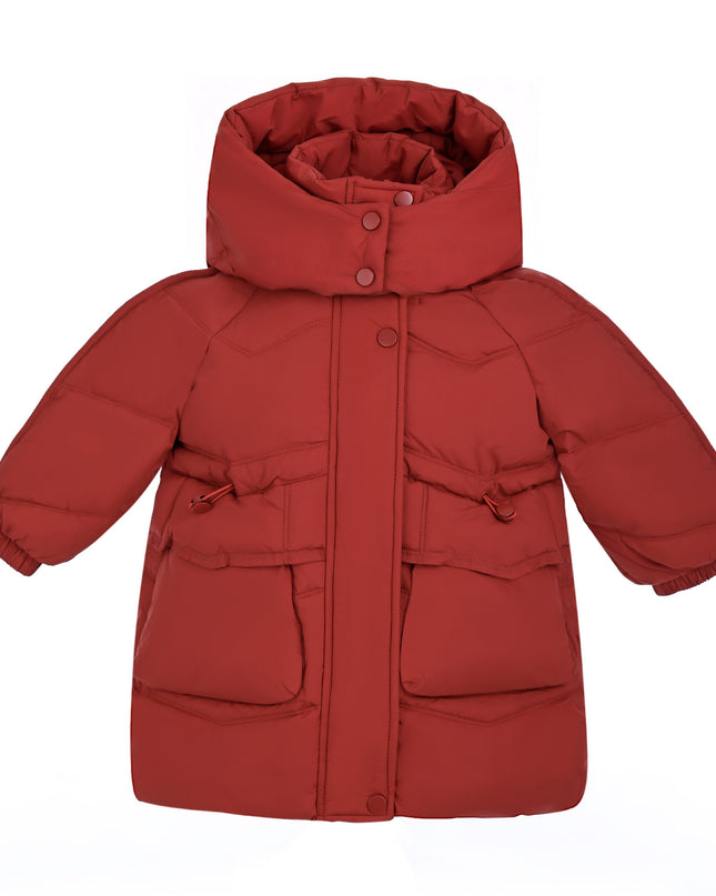 kids atelier Mimi Tutu Red Puffer Jacket