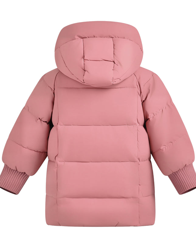 Kids Atelier Mimi Tutu Rose Quilted Hooded Jacket