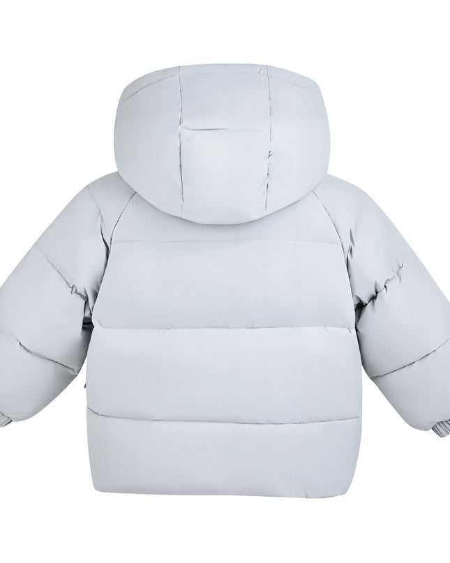 Kids Atelier Mimi Tutu Blue Bow Puffer Jacket