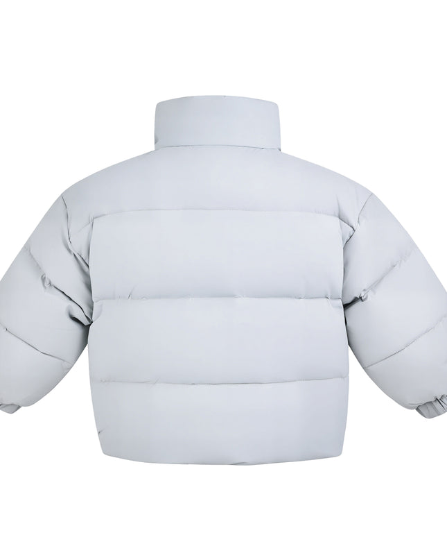 Kids Atelier Mimi Tutu Blue Hooded Puffer Jacket