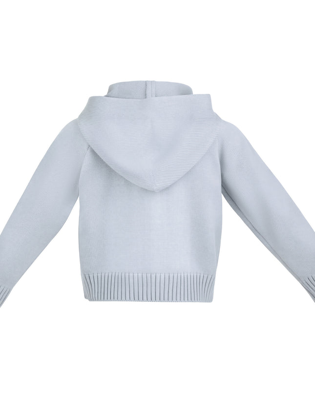 Kids Atelier Mimi Tutu Blue Hooded Puffer Jacket