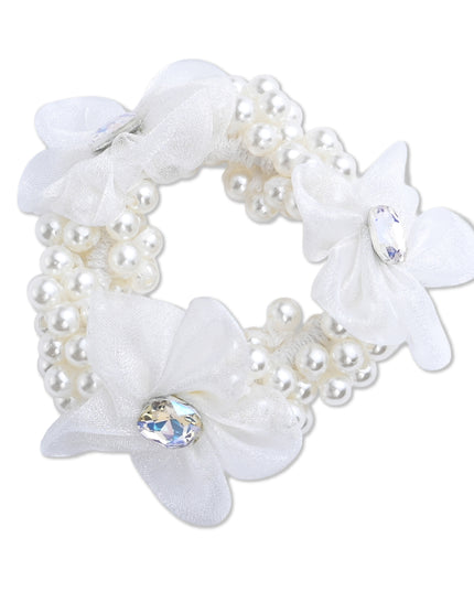 kids atelier mimi tutu Pearl Flower Scrunchie Set