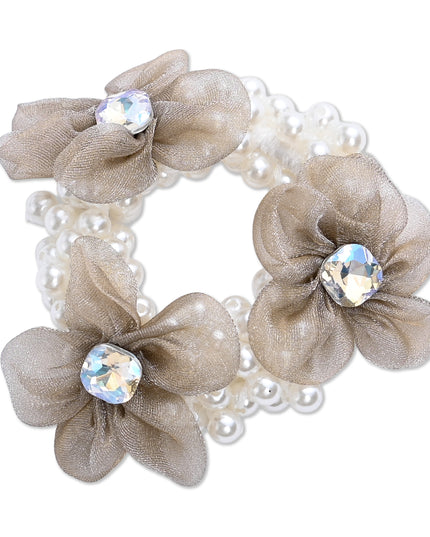 kids atelier mimi tutu Pearl Flower Scrunchie Set