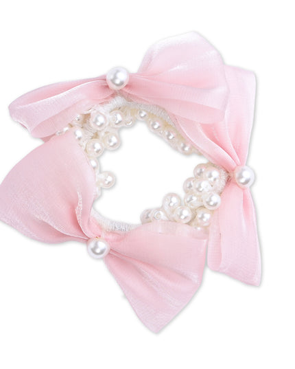 kids atelier mimi tutu Pearl Bow Scrunchie Set