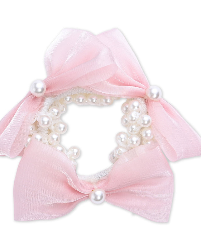 kids atelier mimi tutu Pearl Bow Scrunchie Set