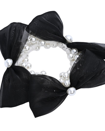 kids atelier mimi tutu Pearl Bow Scrunchie Set