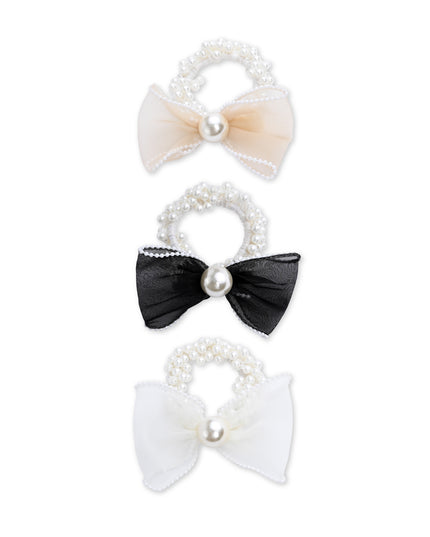 kids atelier mimi tutu Sheer Bow Scrunchie Set  