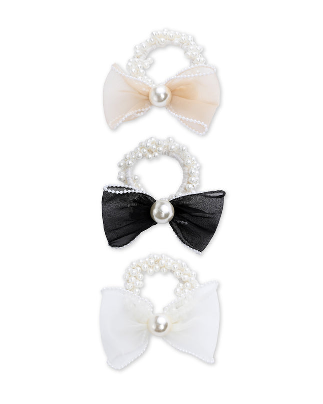 kids atelier mimi tutu Sheer Bow Scrunchie Set  