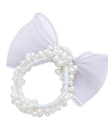 kids atelier mimi tutu Sheer Bow Scrunchie Set  