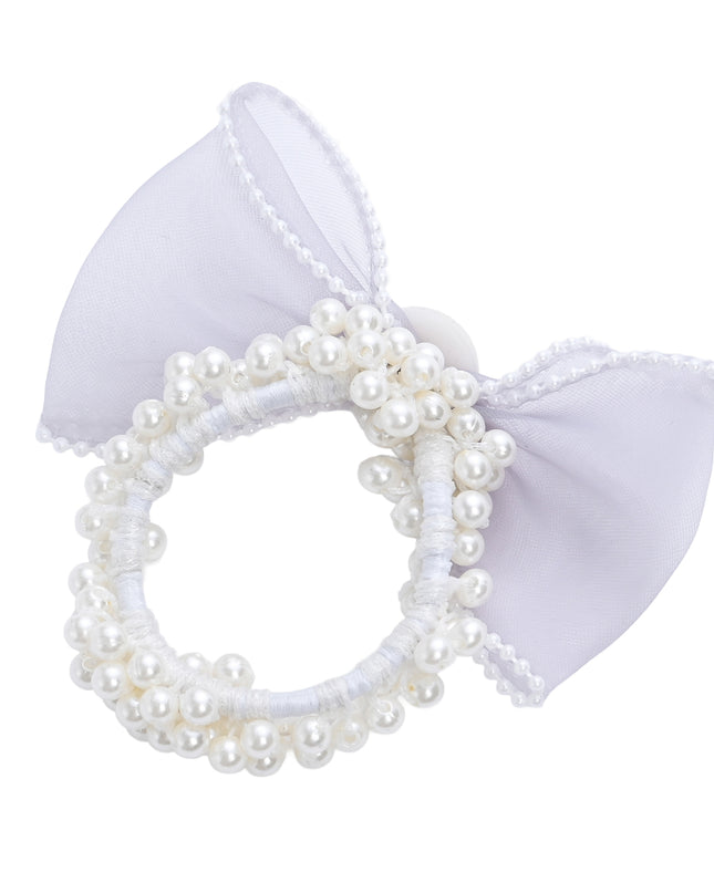 kids atelier mimi tutu Sheer Bow Scrunchie Set  