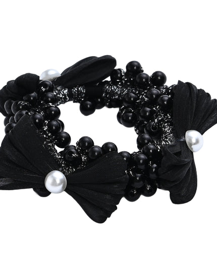 kids atelier mimi tutu Pearl Cluster Bow Scrunchie Set