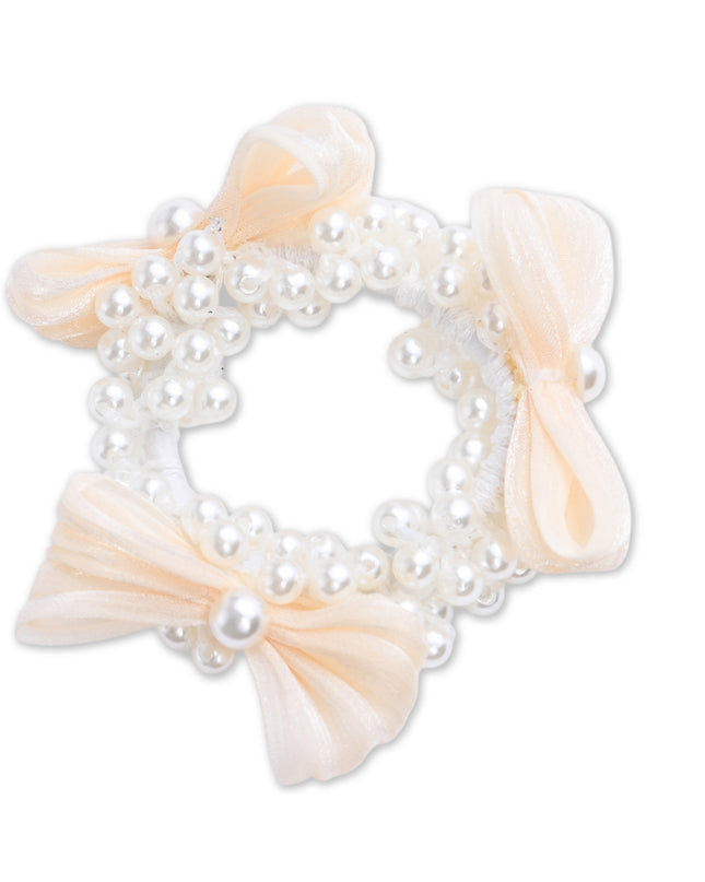 kids atelier mimi tutu Pearl Cluster Bow Scrunchie Set
